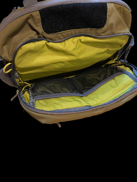 thumbnail image 2 of Orvis Chest/Hip Fly Fishing Pack 3L - Dusty Olive | Versatile Pack With Tippet Dock For Trout, Bass, Saltwater 2 of 14
