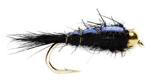 Jig Nymph Bead Head Rubber Leg Hares Ear, Natural