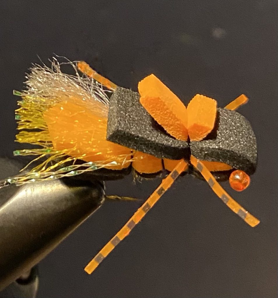 Talked to my buddy about the upcoming double cicada hatch and we were going  to need some topwater baits to have ready, these are what he came up with!  Looking forward to